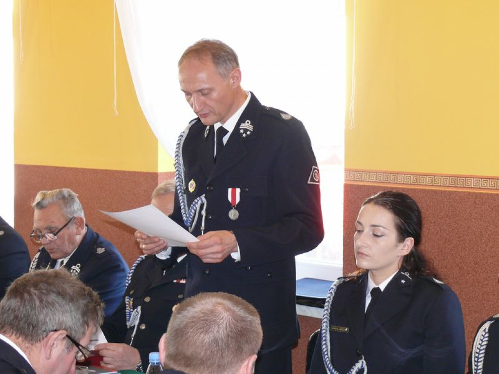 Zmiana we władzach OSP powiatu zgierskiego