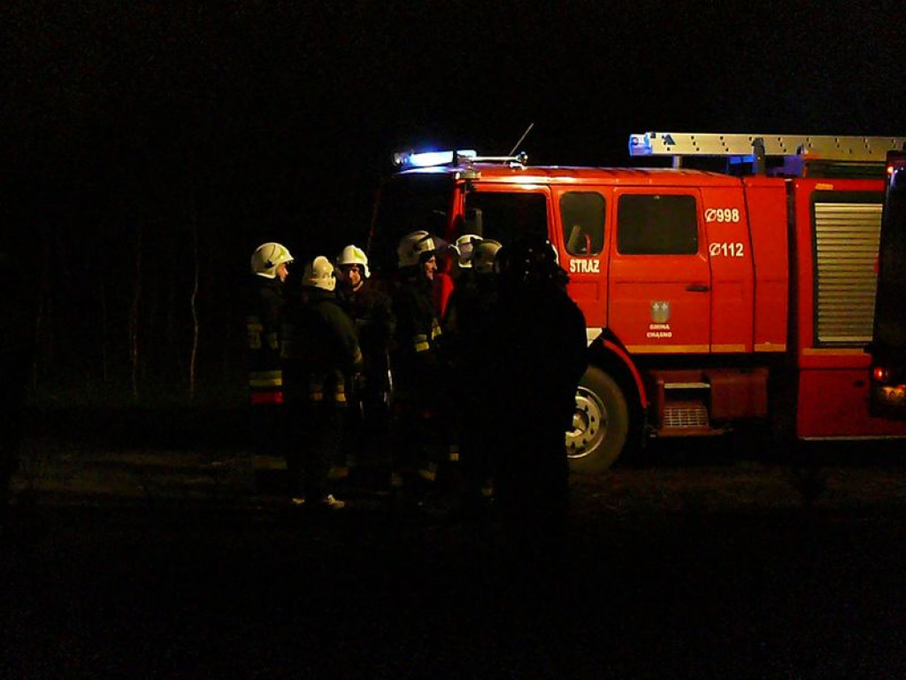 Spłonął duży kurnik w Niedźwiadzie