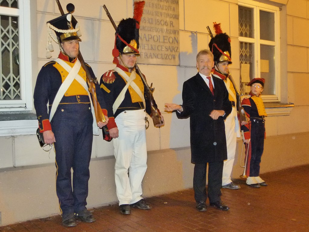 Przypomnieli o wizycie Napoleona Bonaparte w Łowiczu