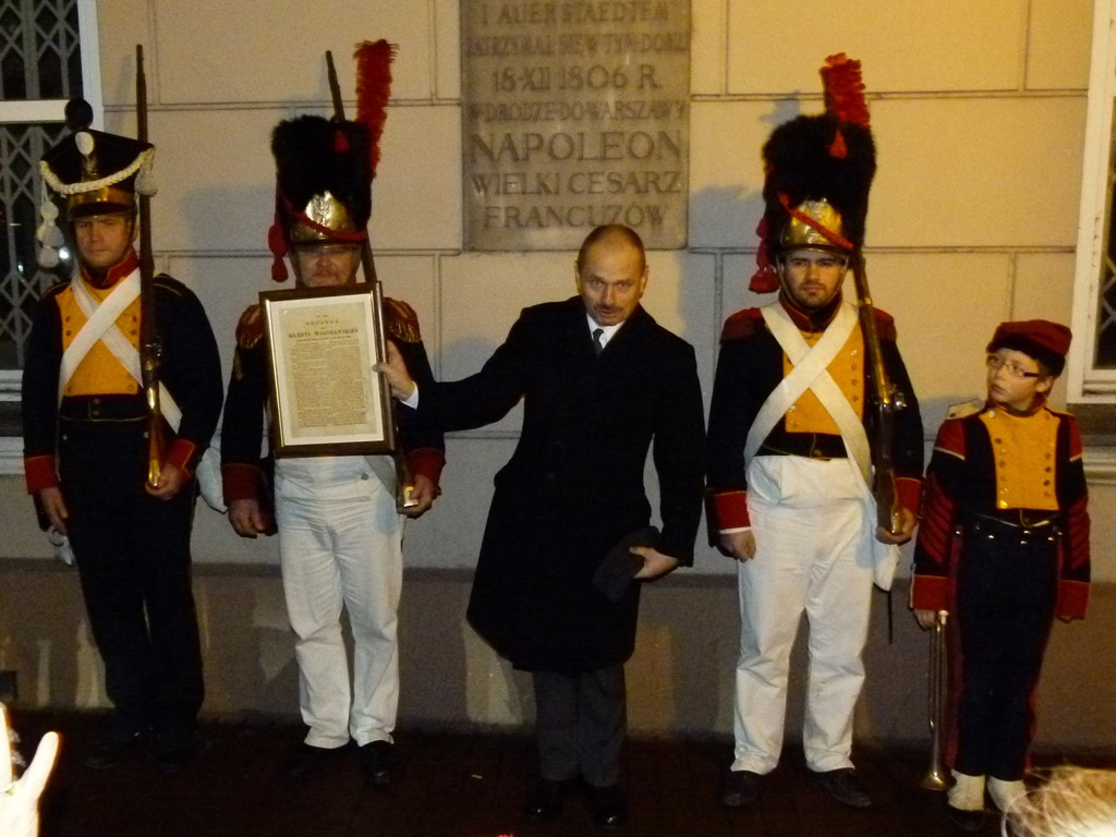 Przypomnieli o wizycie Napoleona Bonaparte w Łowiczu