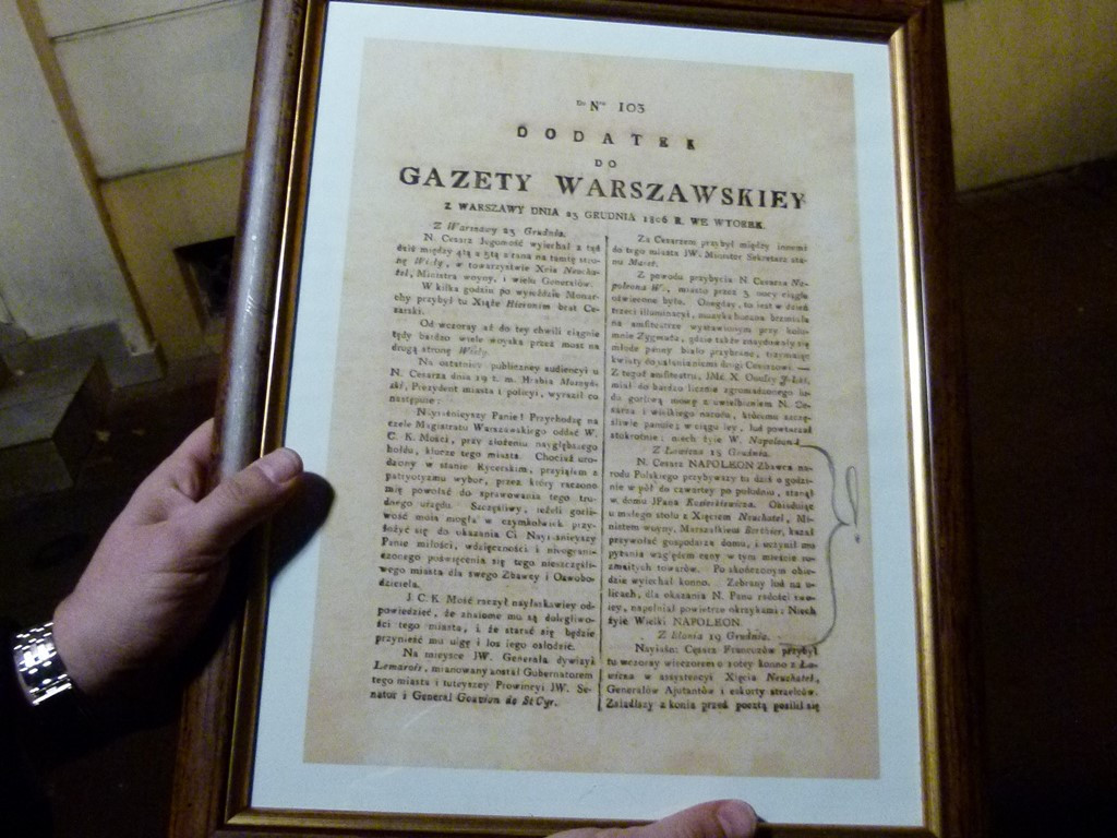 Przypomnieli o wizycie Napoleona Bonaparte w Łowiczu