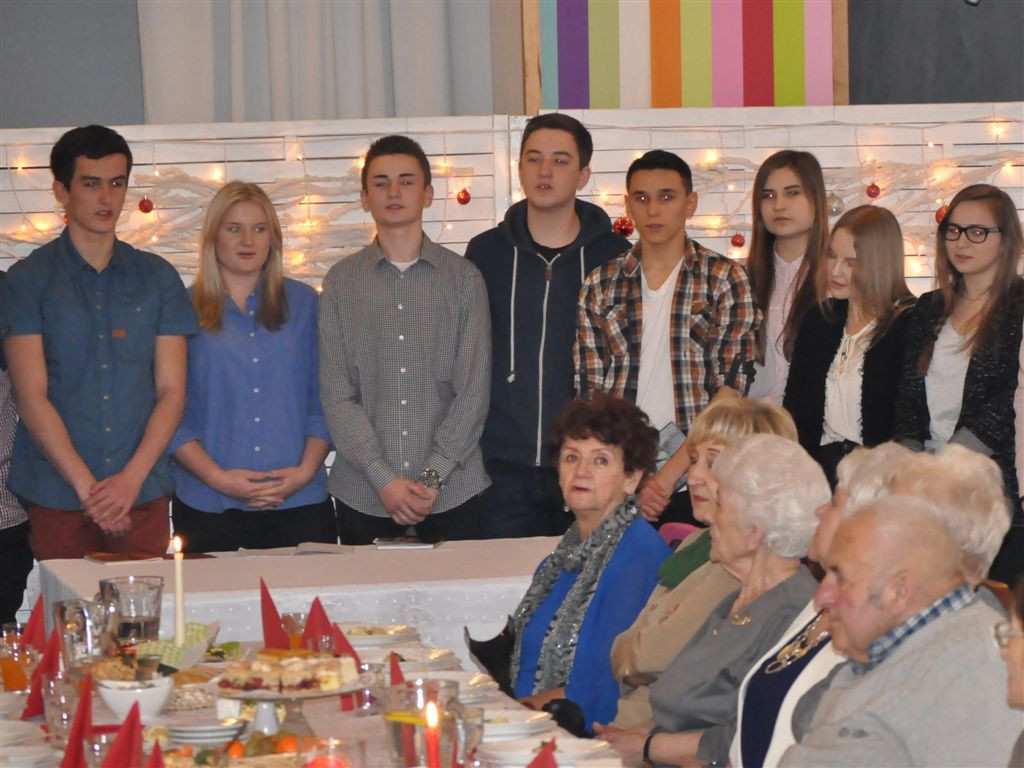 Spotkanie wigilijne łowickich emerytów
