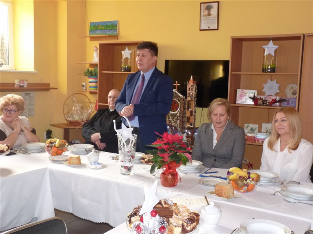 Wigilia w Środowiskowym Domu Samopomocy