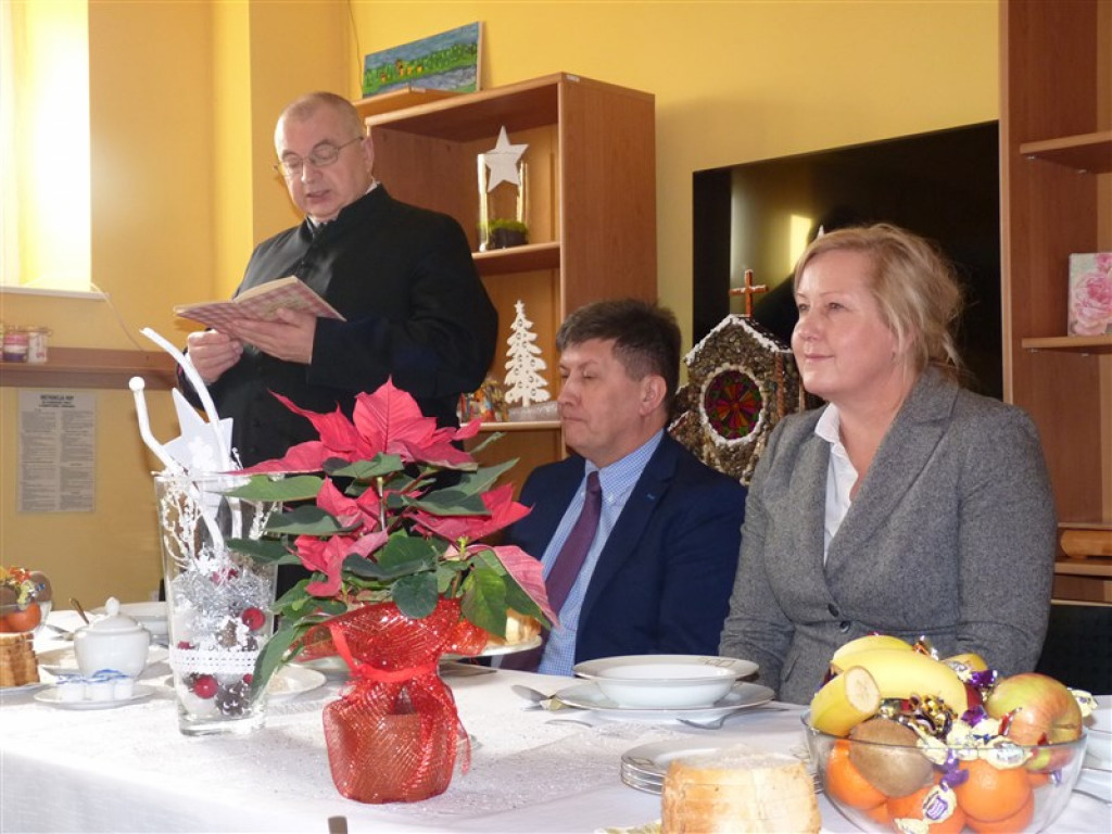 Wigilia w Środowiskowym Domu Samopomocy