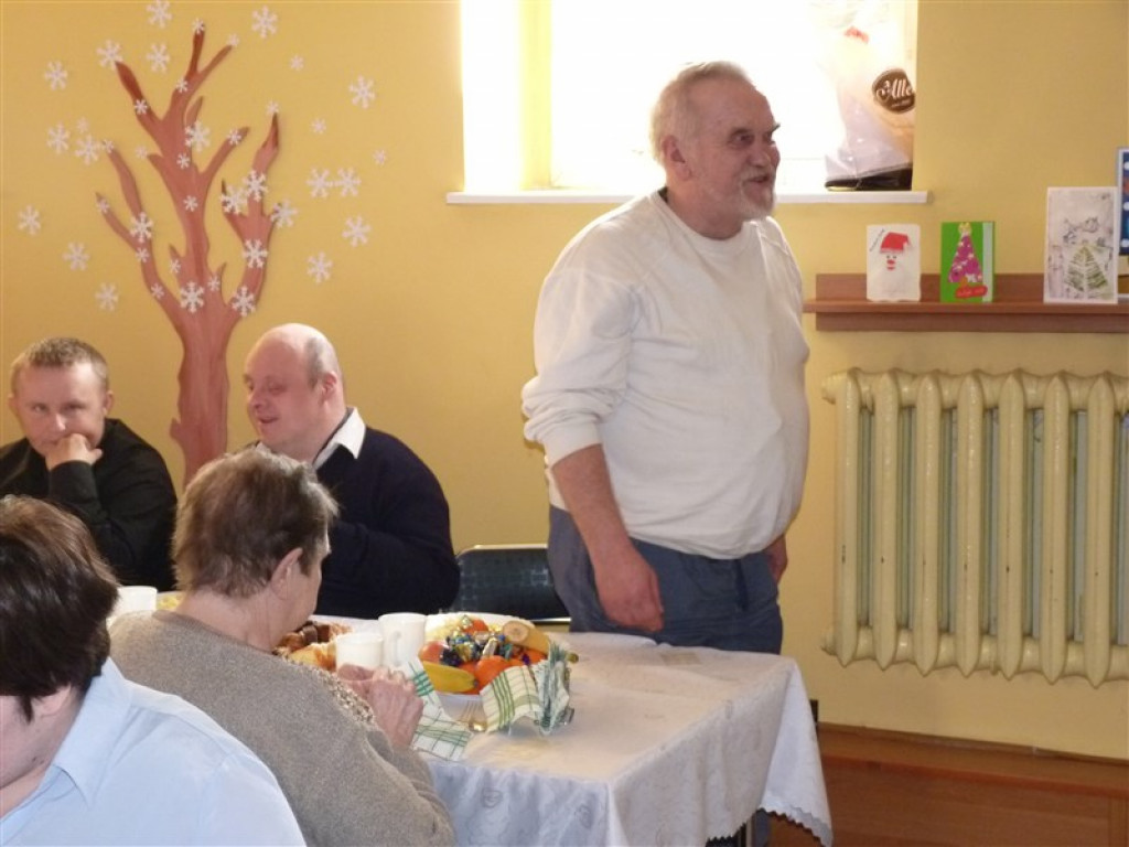 Wigilia w Środowiskowym Domu Samopomocy