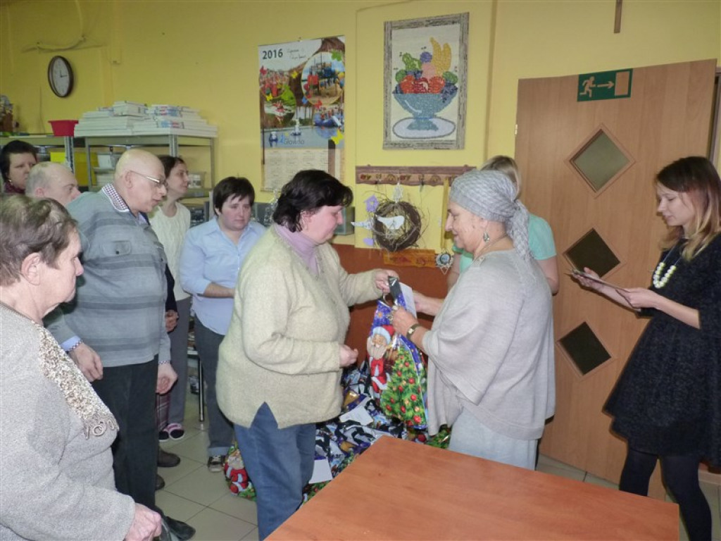 Wigilia w Środowiskowym Domu Samopomocy