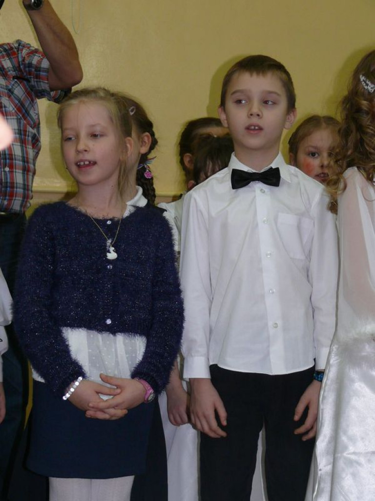 Jasełka klas II w łowickiej 