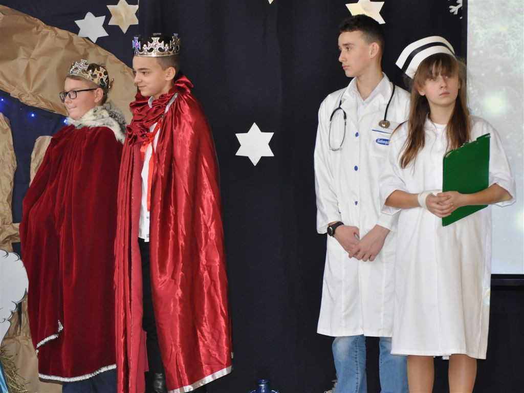 Jasełka w szkole w Kocierzewie Południowym