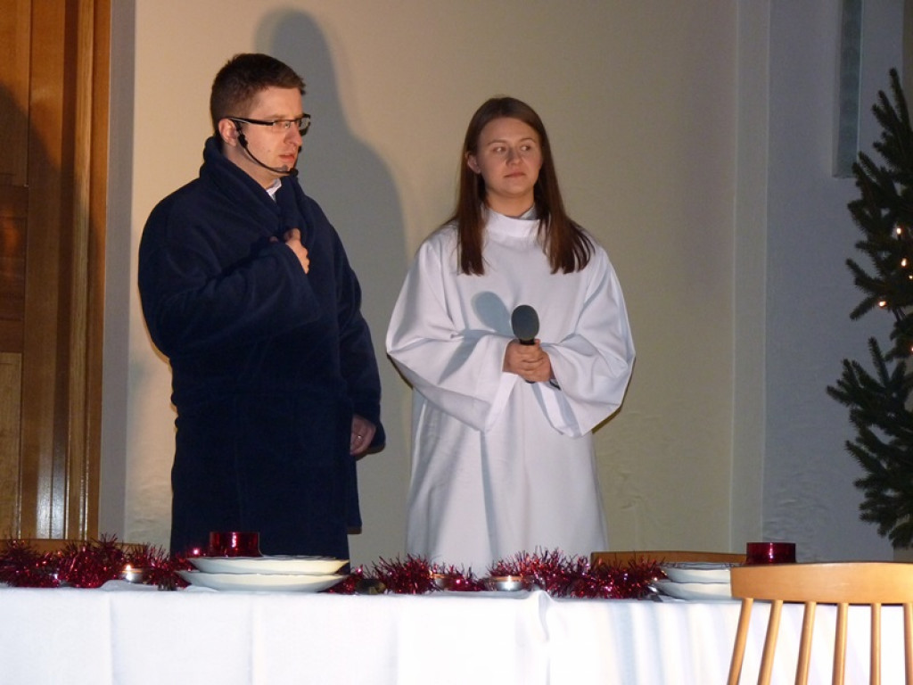 Opowieść wigilijna w Dobrym Pasterzu, jako inna forma kazania