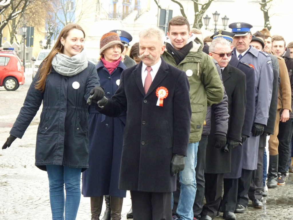 Tańczyli poloneza na Starym Rynku
