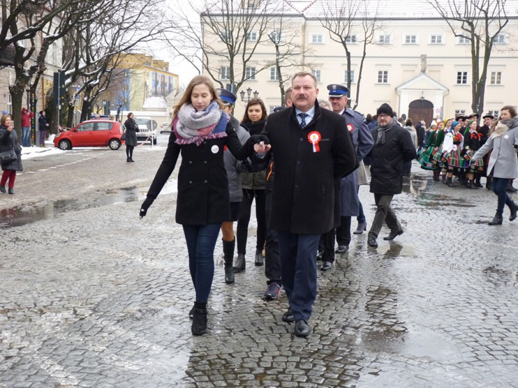 Tańczyli poloneza na Starym Rynku