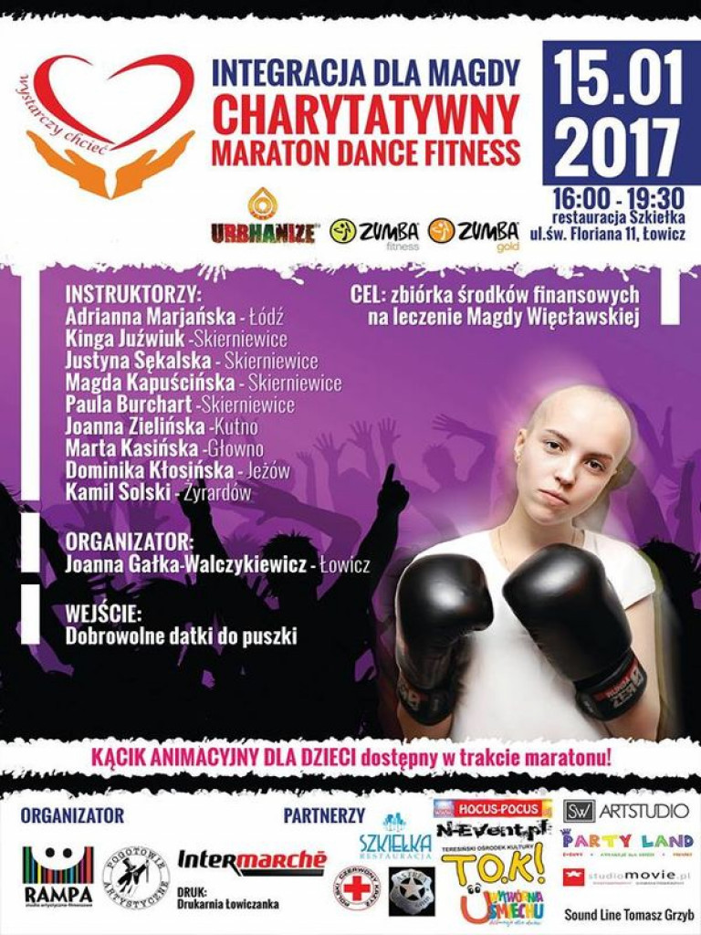 Dla Magdy: wczoraj kolędy, dziś zumba
