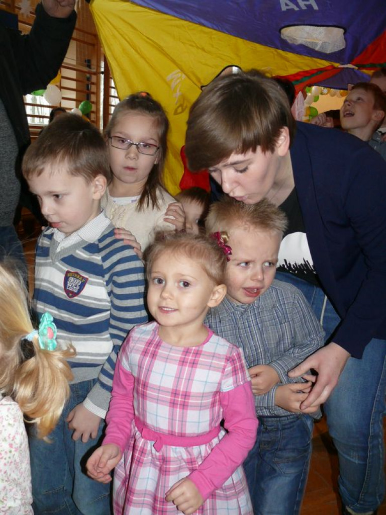 Choinka w szkole w Dąbkowicach
