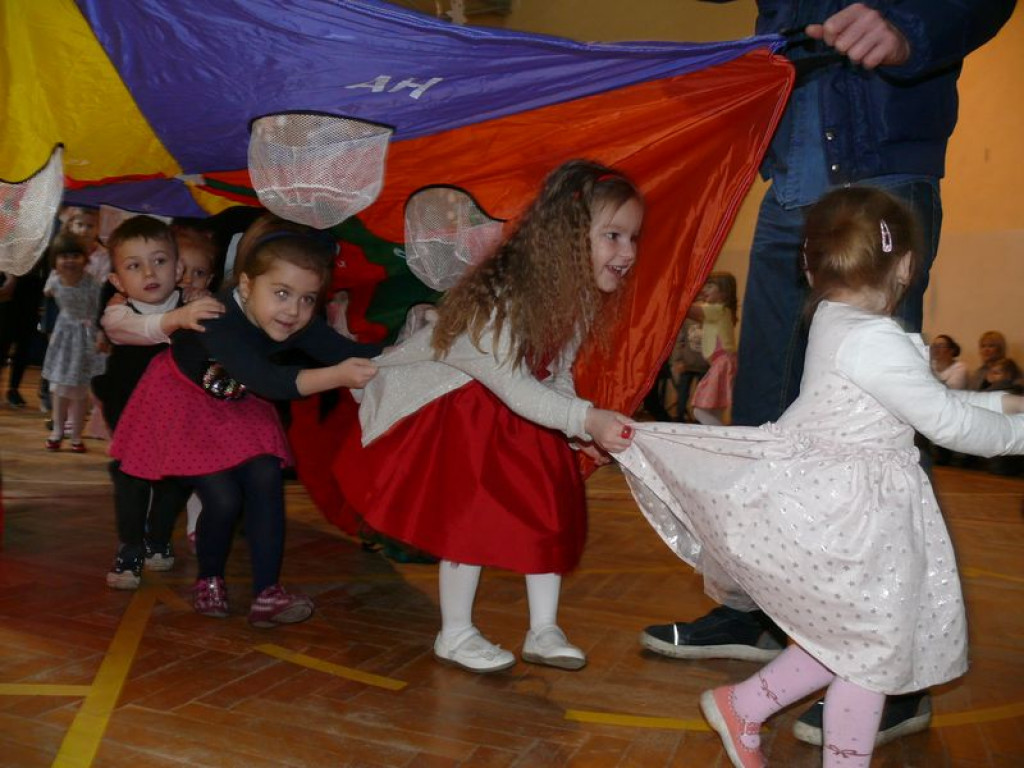 Choinka w szkole w Dąbkowicach