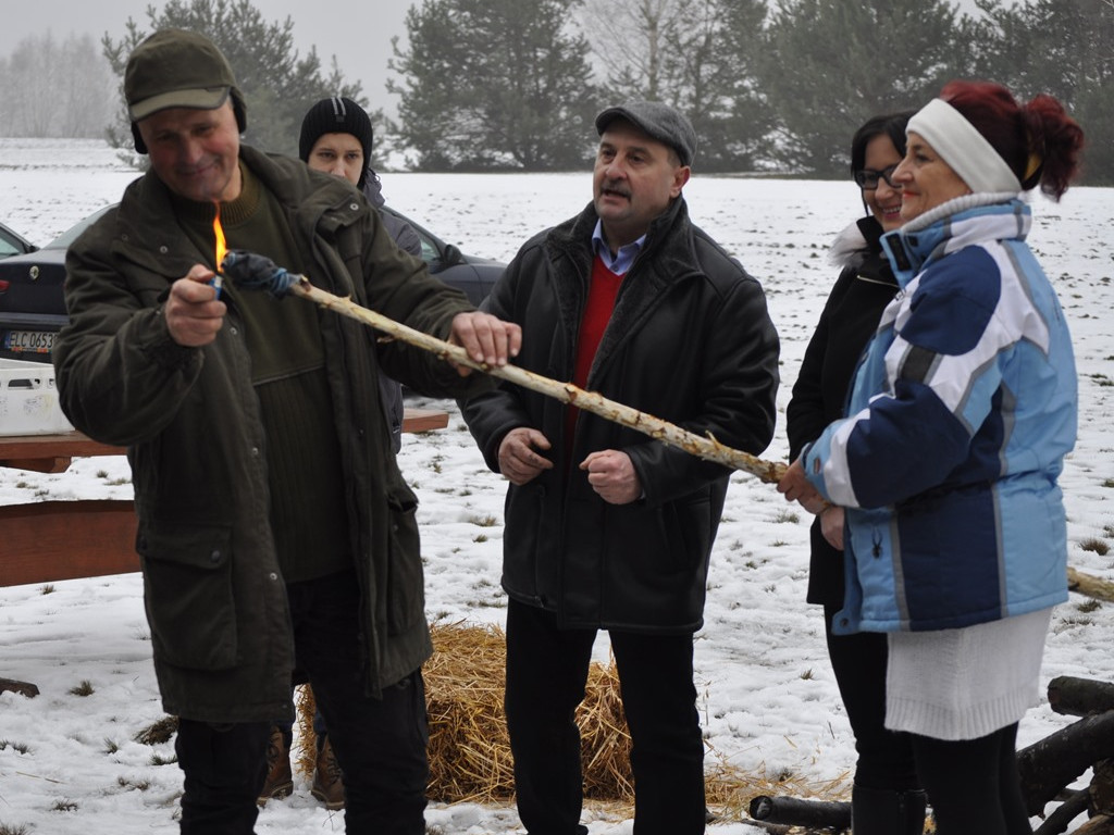 Kulig uczniów klas czwartych i piątych SP Łyszkowice [galeria zdjęć]