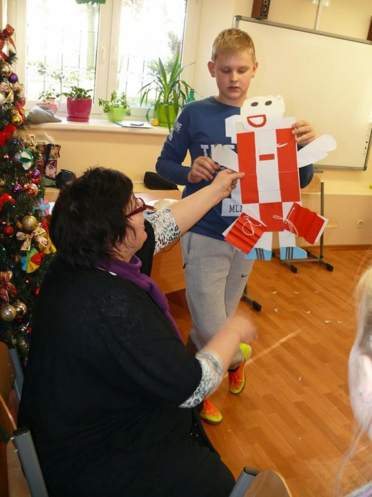 Zimowa moc atrakcji w szkole