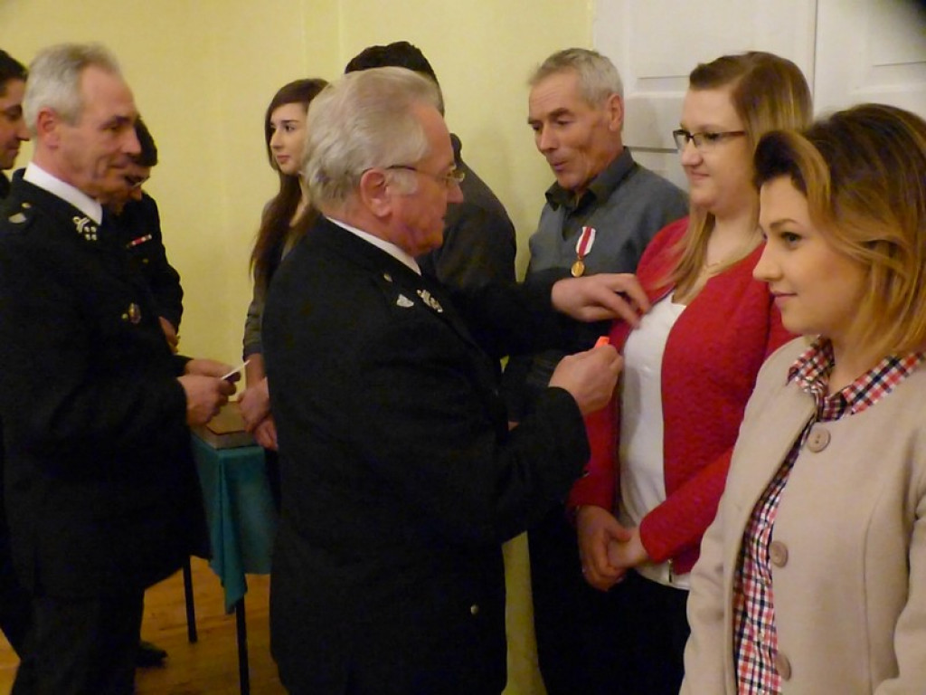 Zebranie strażackie w Wiciu