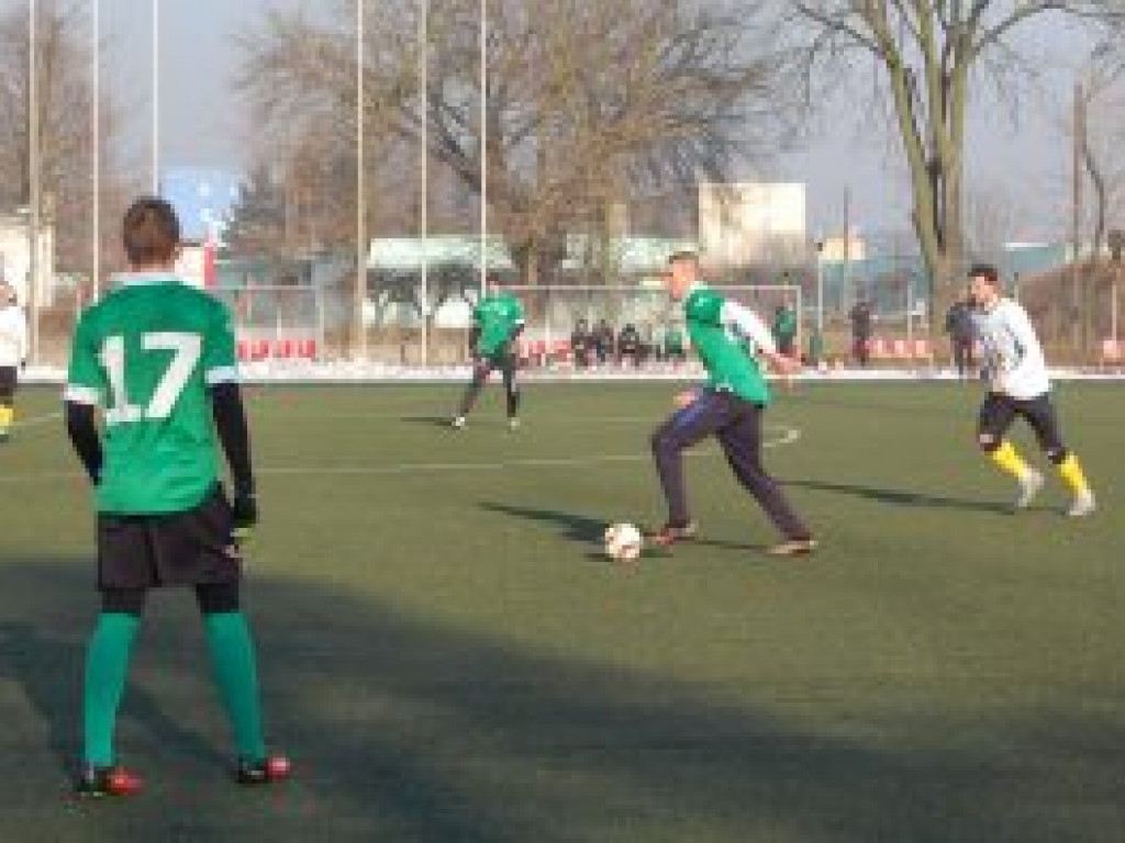 Oblodzone boisko nie przeszkodziło w sparingu