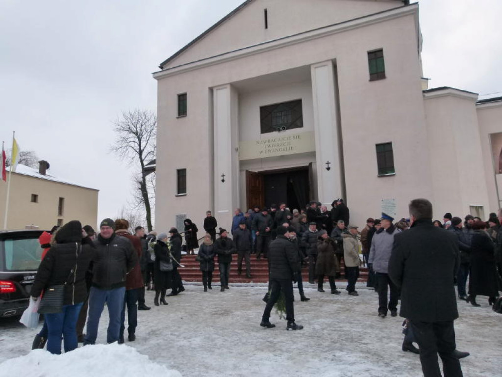 Głowno żegna komendanta Romana Półbratka