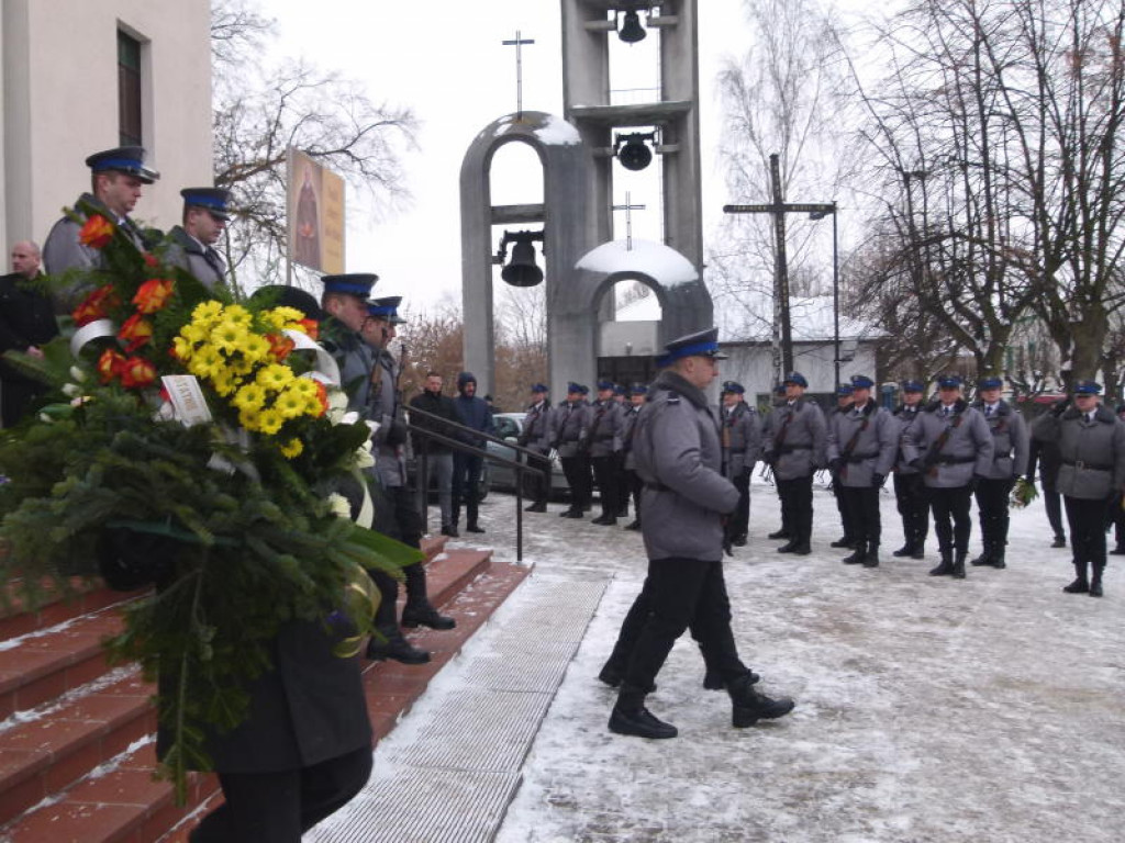 Głowno żegna komendanta Romana Półbratka