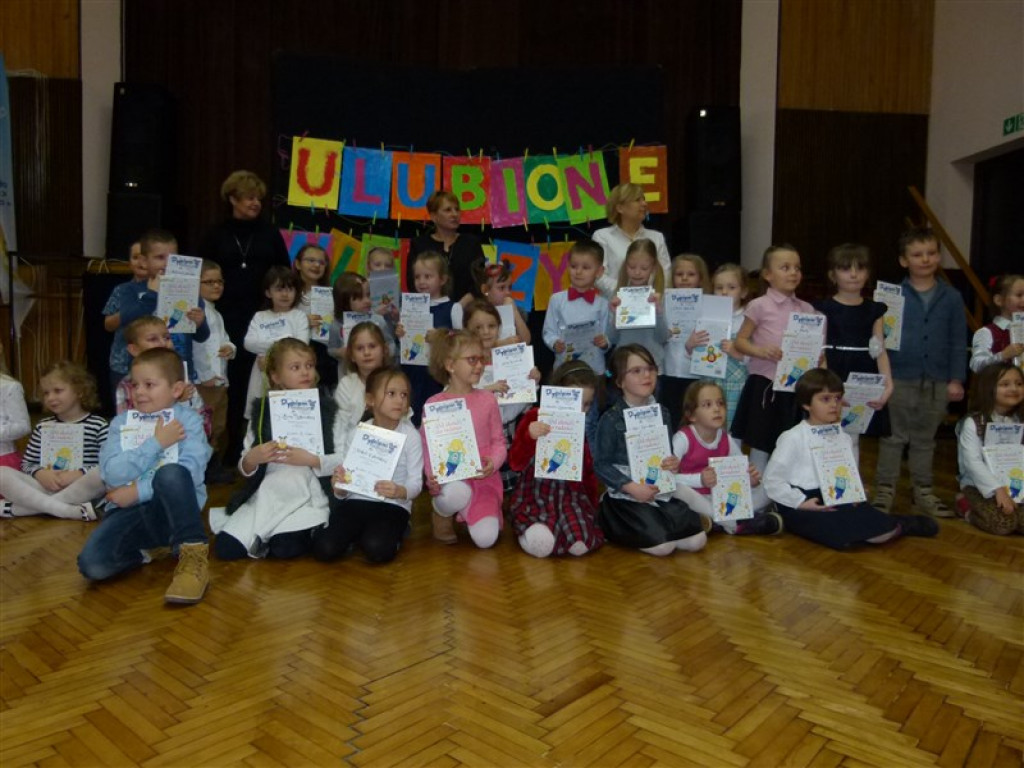 Dzieci recytowały swoje ulubione wierszyki