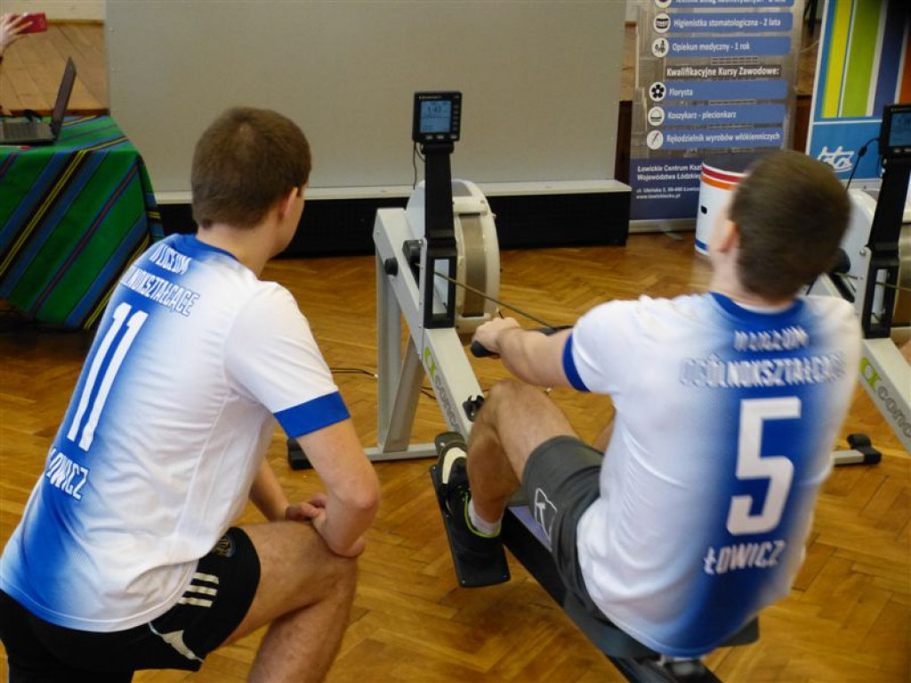 Powiatowe mistrzostwa na ergometrze wioślarskim