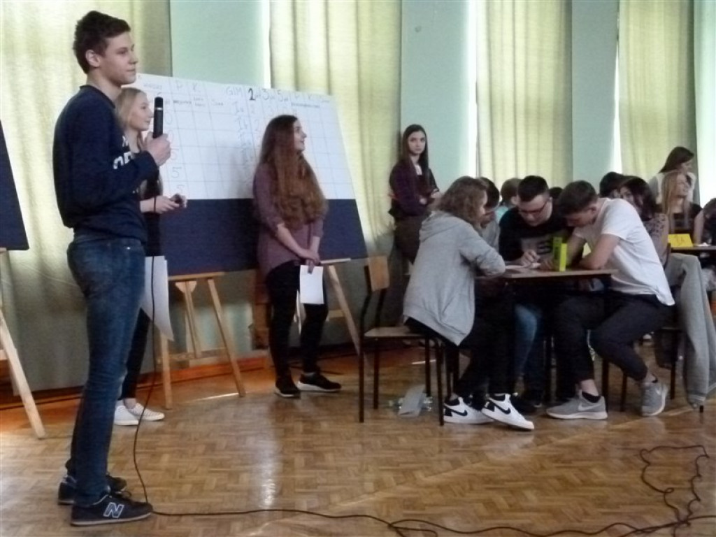 Dzień Nauk Matematyczno-Przyrodniczych w ZSLG w Głownie