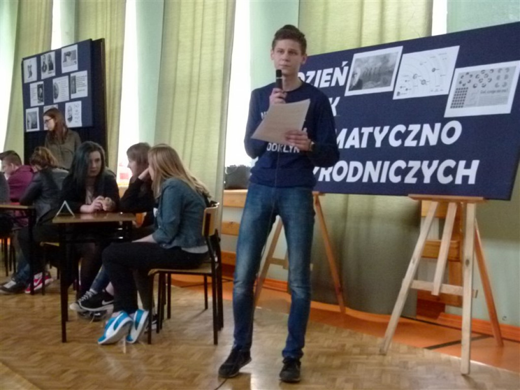 Dzień Nauk Matematyczno-Przyrodniczych w ZSLG w Głownie
