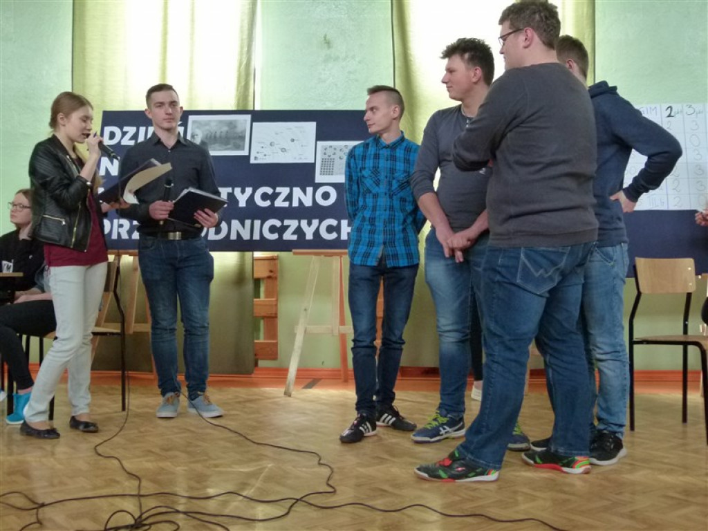 Dzień Nauk Matematyczno-Przyrodniczych w ZSLG w Głownie