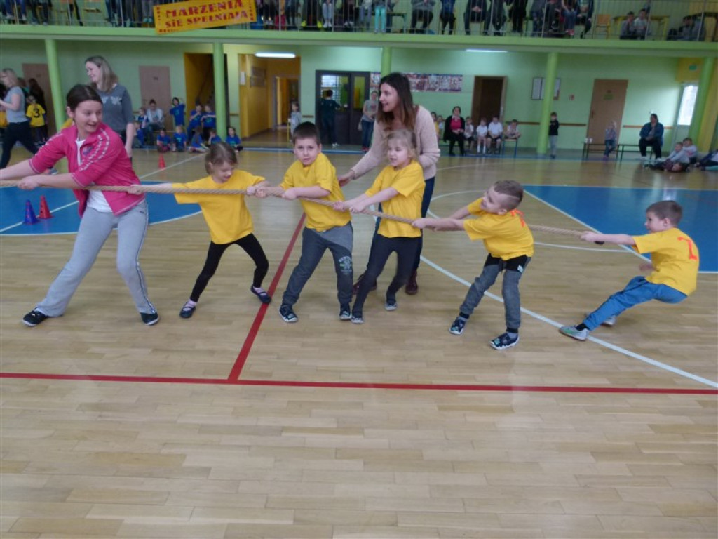 Olimpiada przedszkolaków w Popowie Głowieńskim