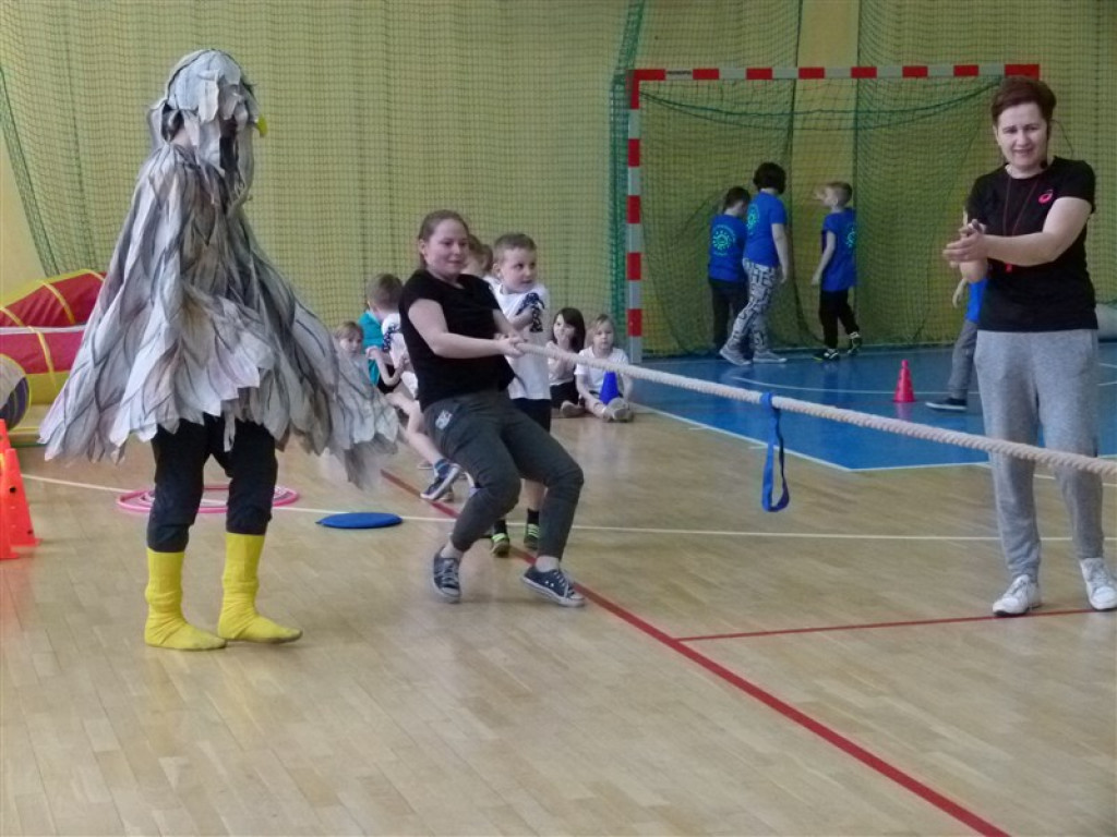 Olimpiada przedszkolaków w Popowie Głowieńskim