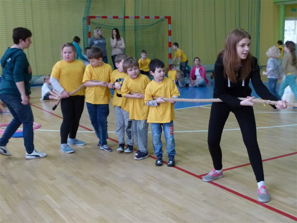 Olimpiada przedszkolaków w Popowie Głowieńskim