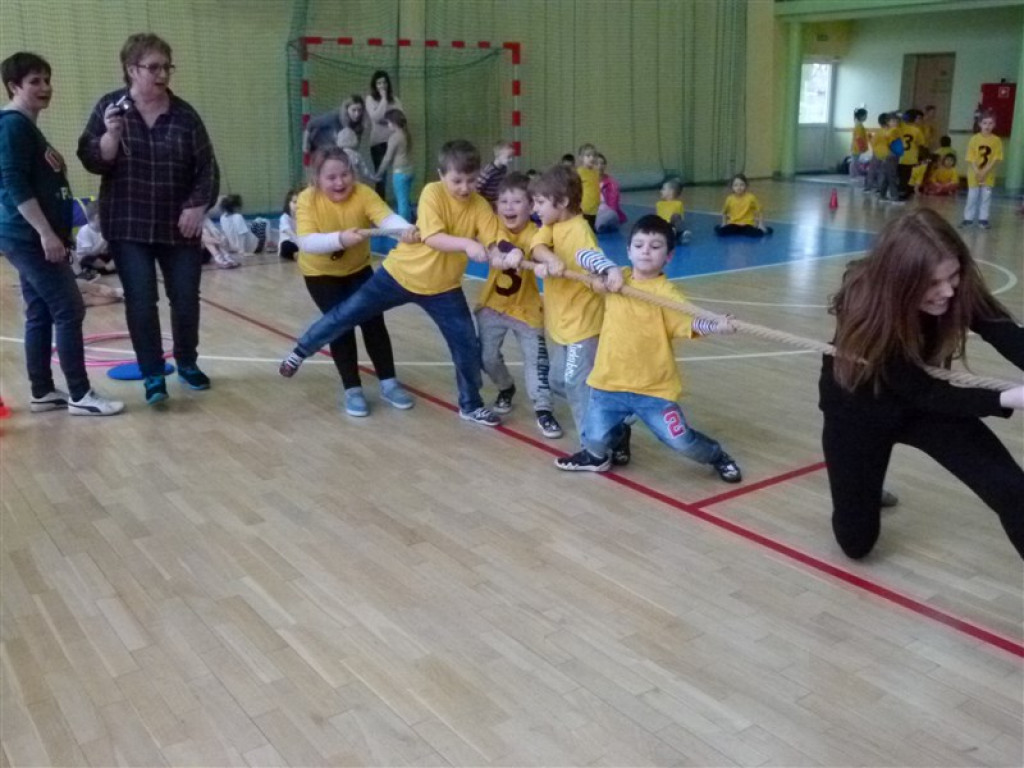 Olimpiada przedszkolaków w Popowie Głowieńskim