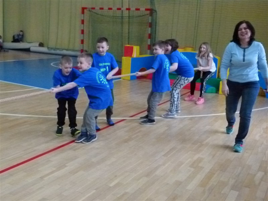 Olimpiada przedszkolaków w Popowie Głowieńskim