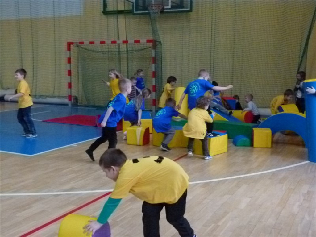 Olimpiada przedszkolaków w Popowie Głowieńskim