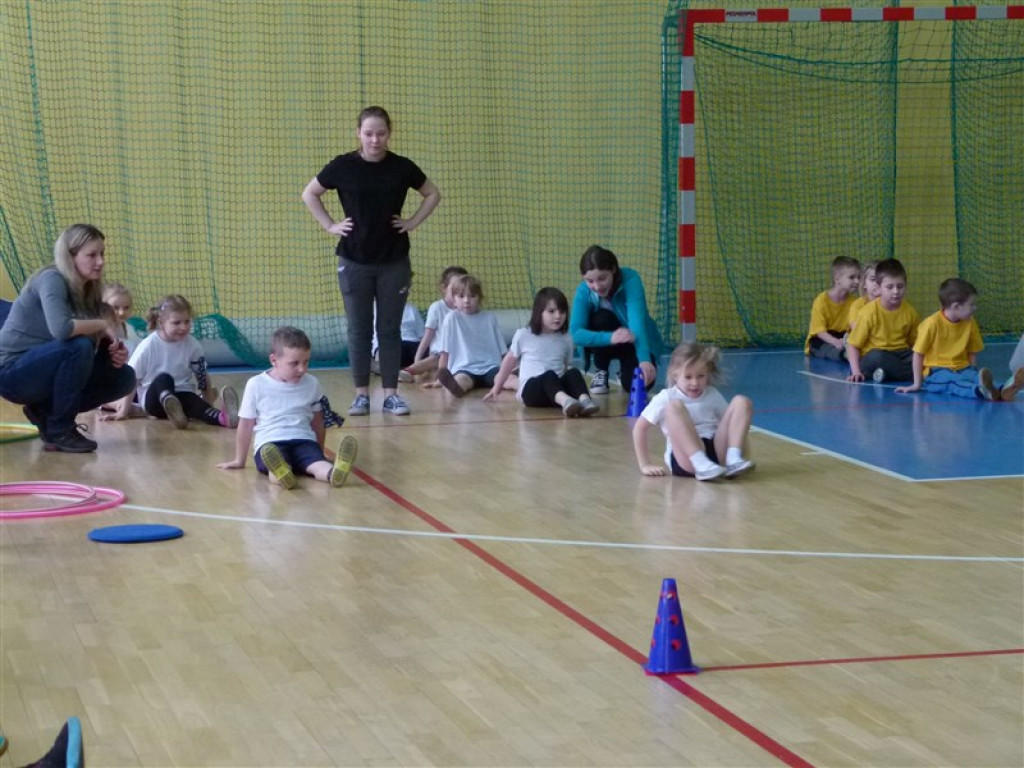 Olimpiada przedszkolaków w Popowie Głowieńskim