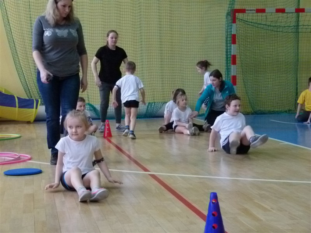 Olimpiada przedszkolaków w Popowie Głowieńskim
