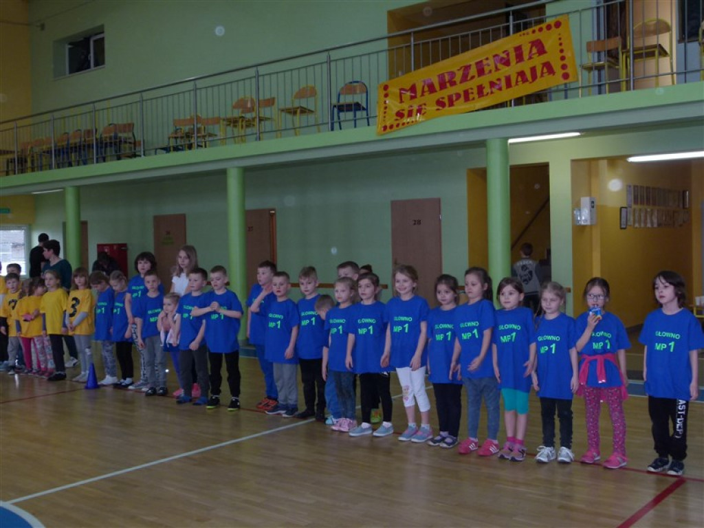 Olimpiada przedszkolaków w Popowie Głowieńskim