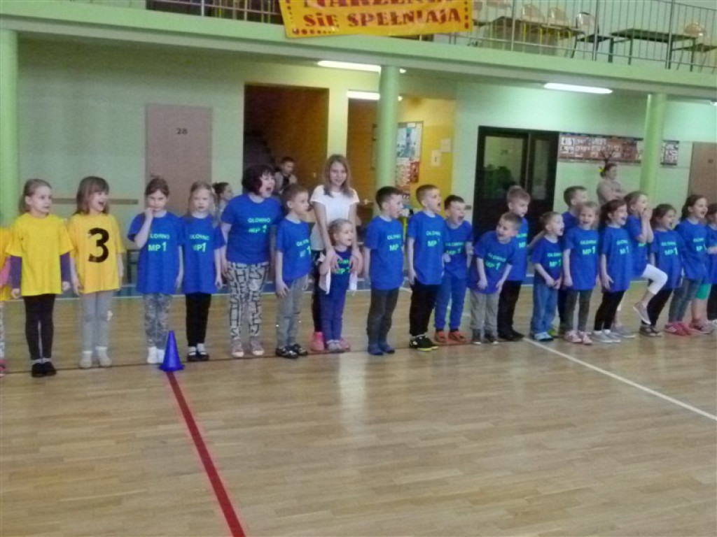 Olimpiada przedszkolaków w Popowie Głowieńskim