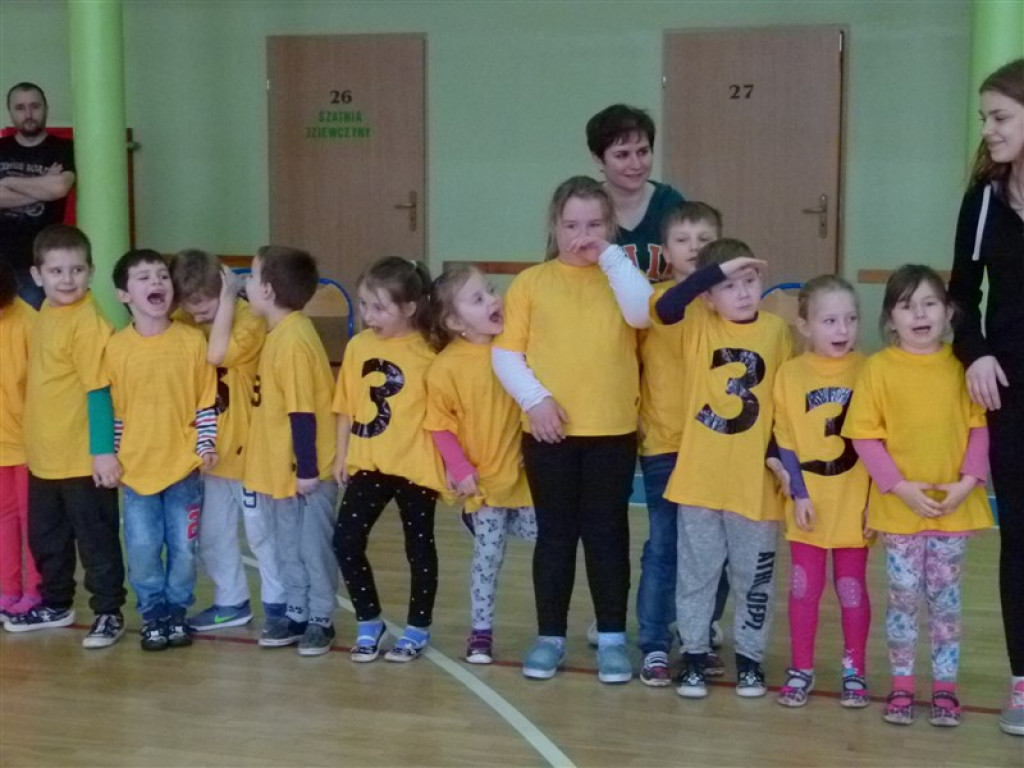 Olimpiada przedszkolaków w Popowie Głowieńskim