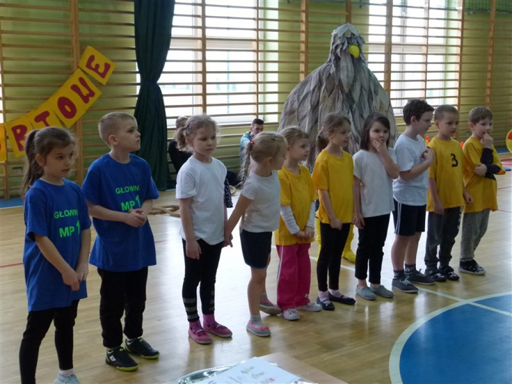 Olimpiada przedszkolaków w Popowie Głowieńskim