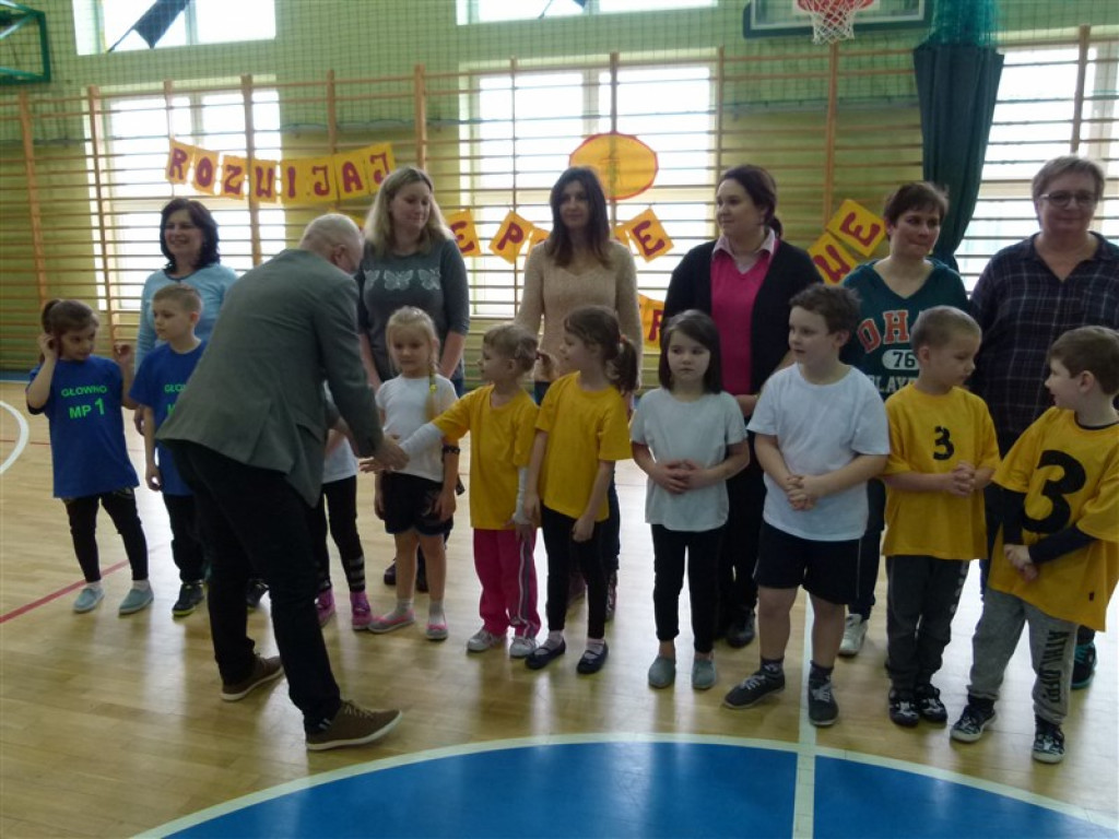 Olimpiada przedszkolaków w Popowie Głowieńskim