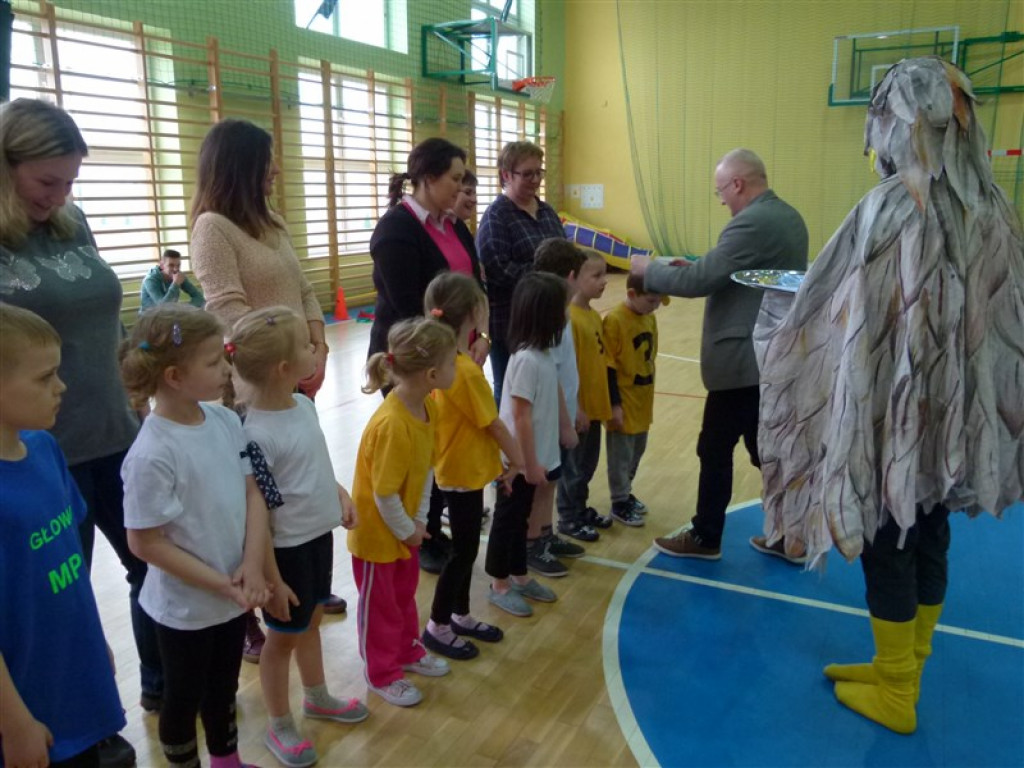 Olimpiada przedszkolaków w Popowie Głowieńskim