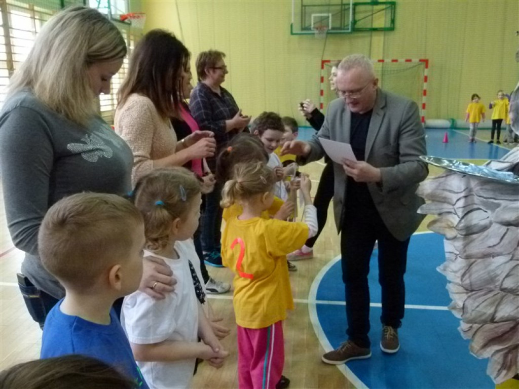 Olimpiada przedszkolaków w Popowie Głowieńskim