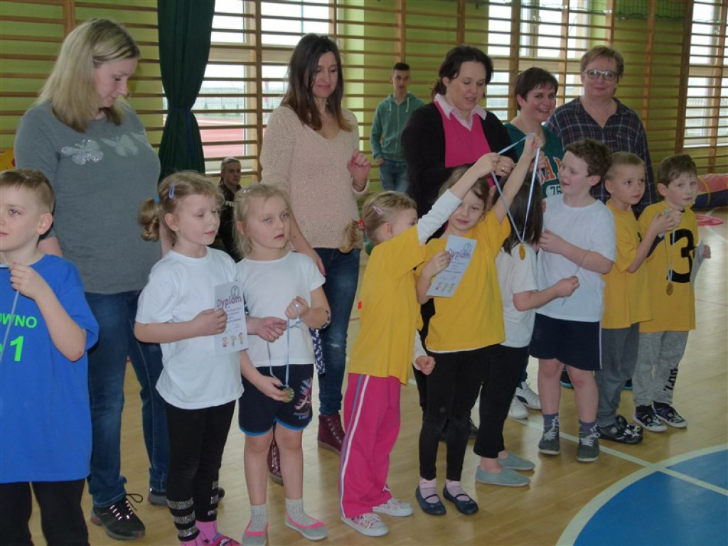 Olimpiada przedszkolaków w Popowie Głowieńskim