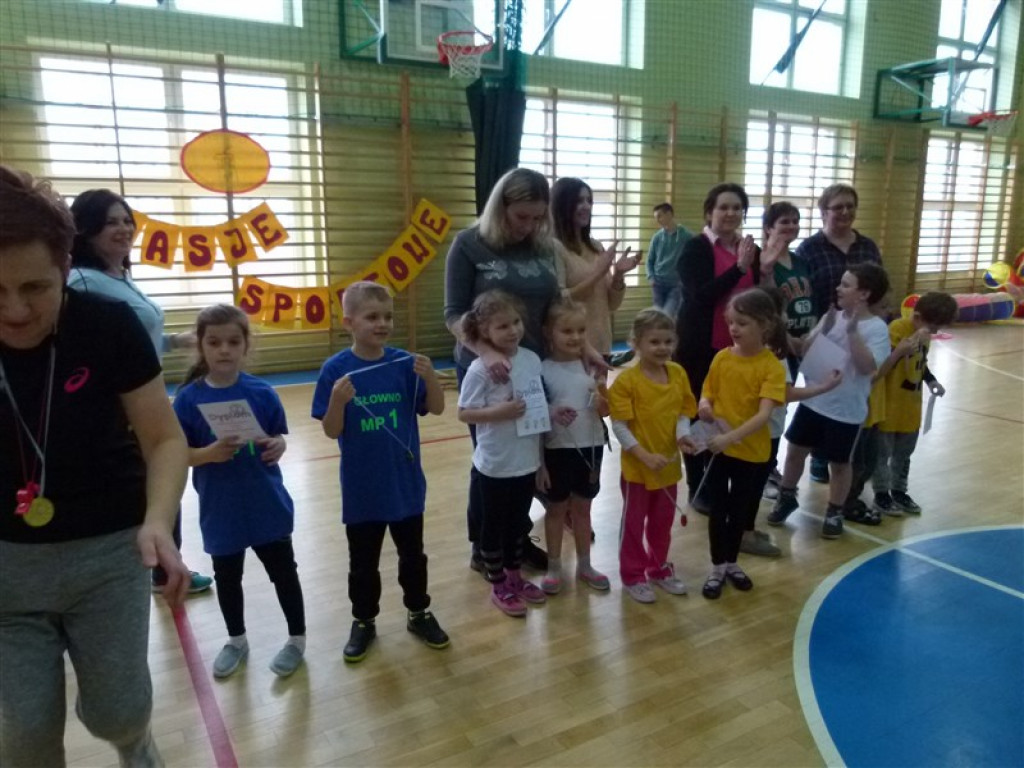 Olimpiada przedszkolaków w Popowie Głowieńskim