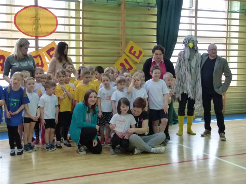 Olimpiada przedszkolaków w Popowie Głowieńskim