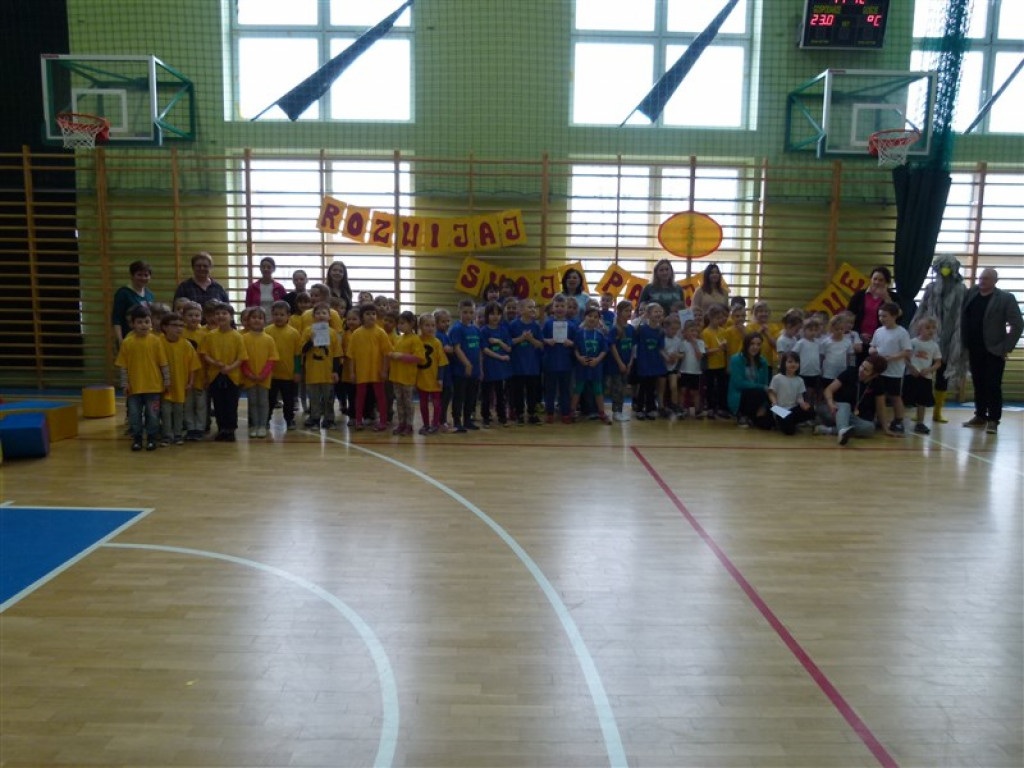 Olimpiada przedszkolaków w Popowie Głowieńskim