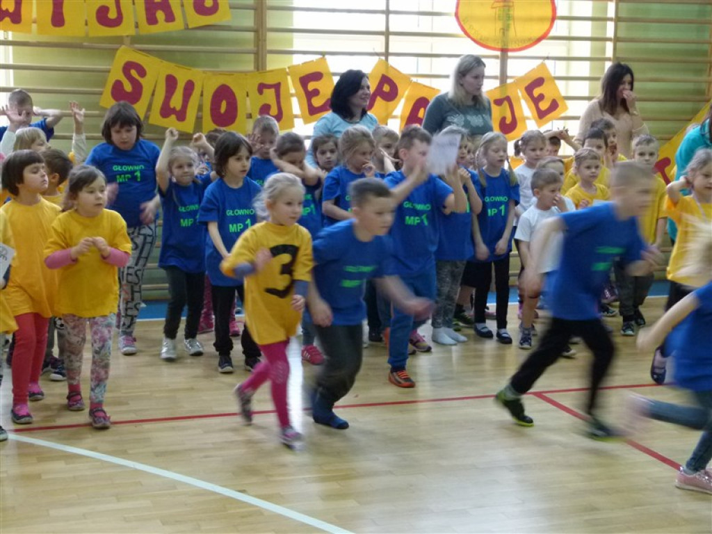 Olimpiada przedszkolaków w Popowie Głowieńskim