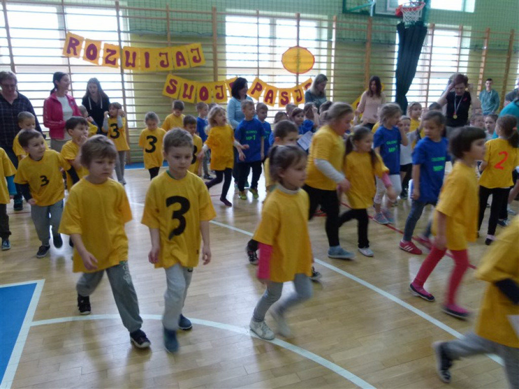 Olimpiada przedszkolaków w Popowie Głowieńskim